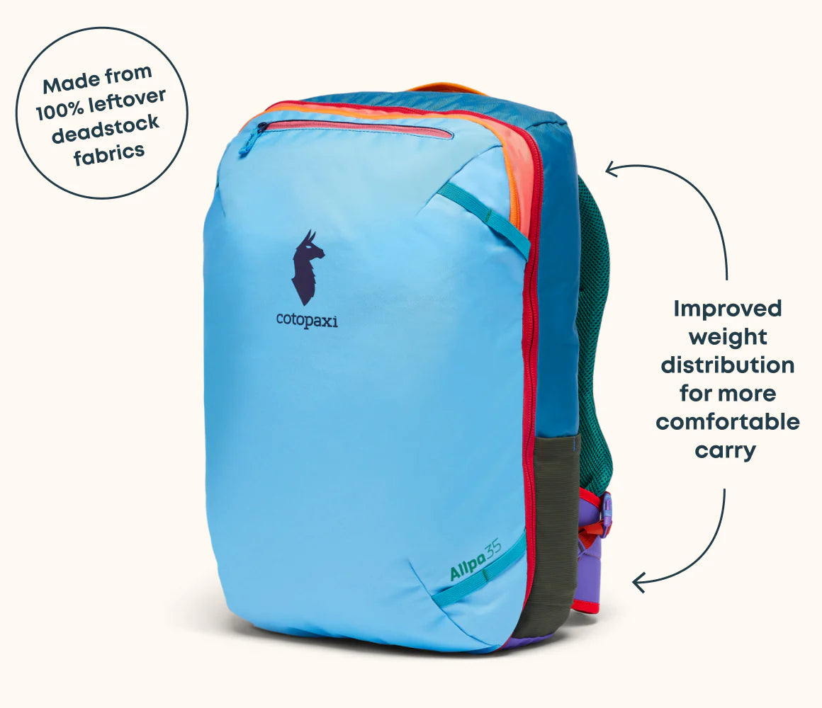 Cotopaxi Allpa 35LTravel Pack DEL DIA