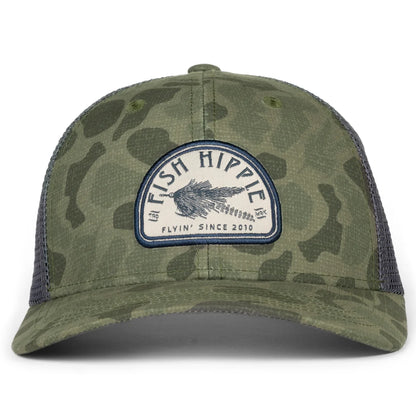 Fish Hippie M Flyin Trucker OLD SCHOOL