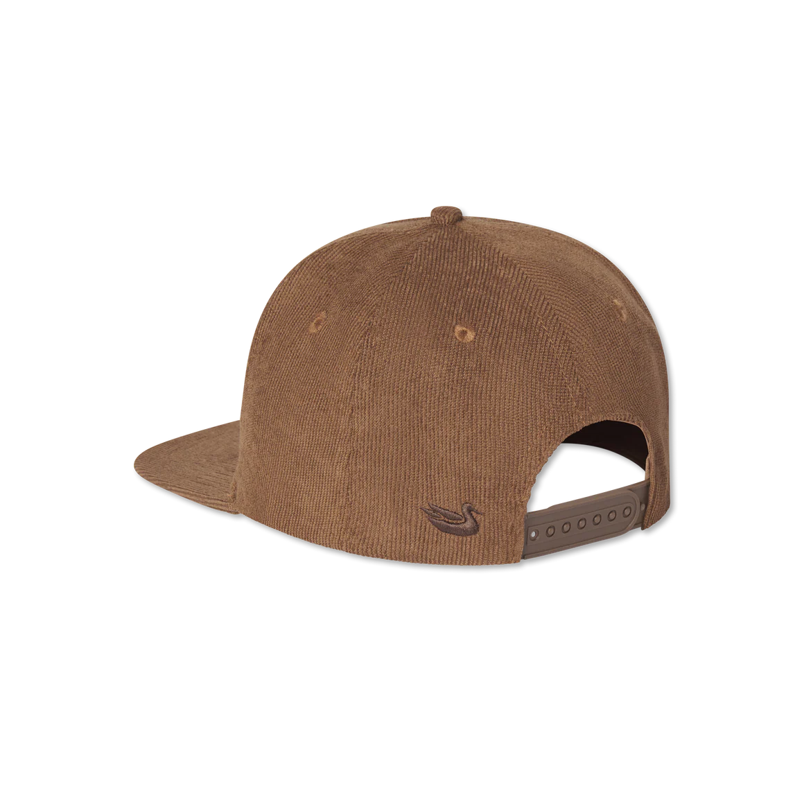 Southern Marsh Mercantile Corded Snapback Hat LT BROWN