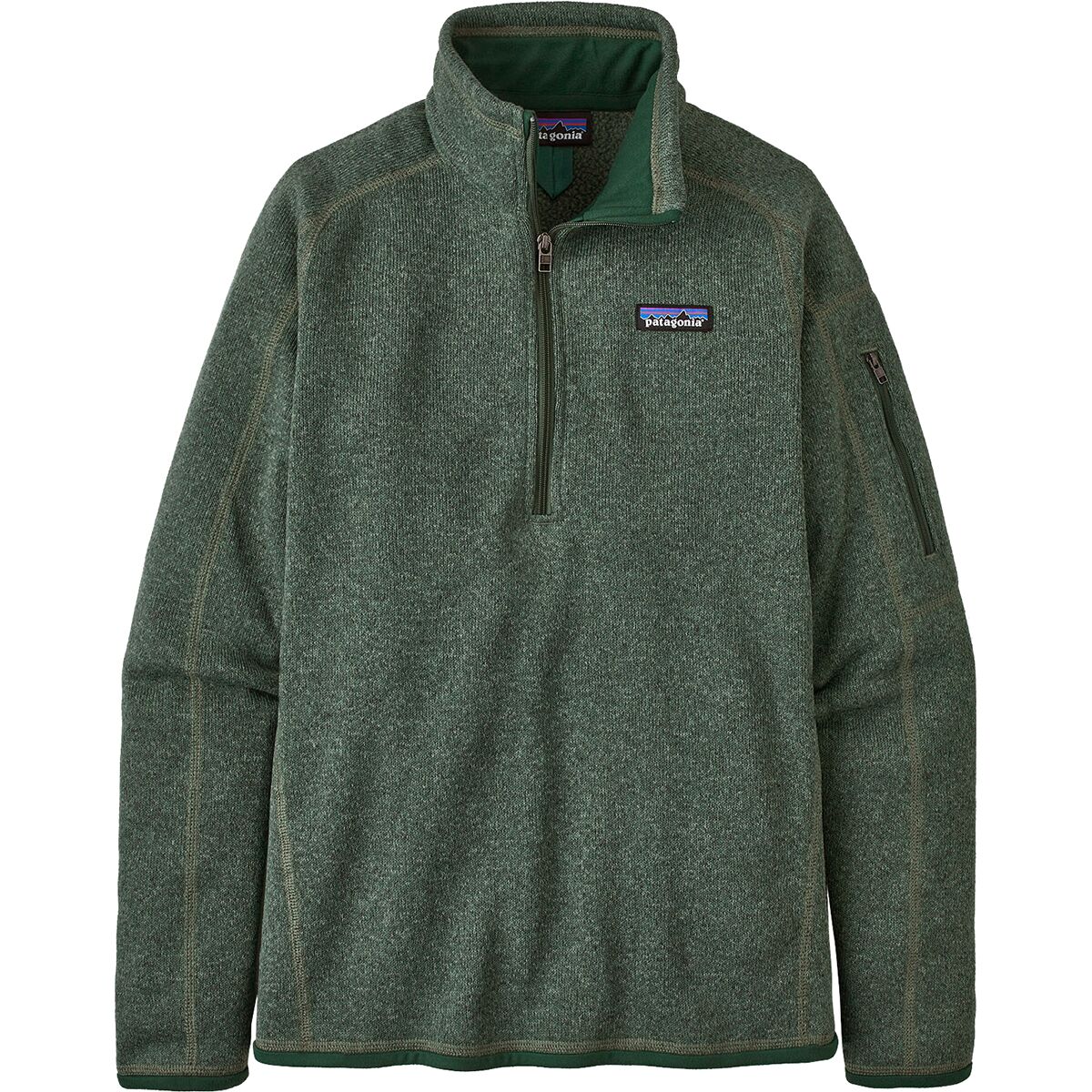Patagonia W Better Sweater 1/4 HEMLOCK GREEN