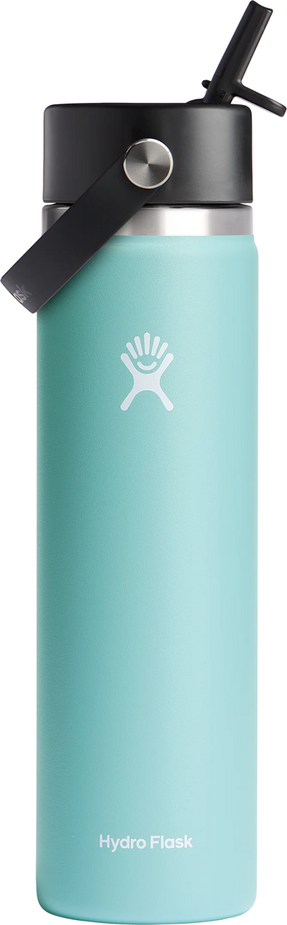 Hydro Flask 24oz Wide Mouth Flex Straw Lid  DEW