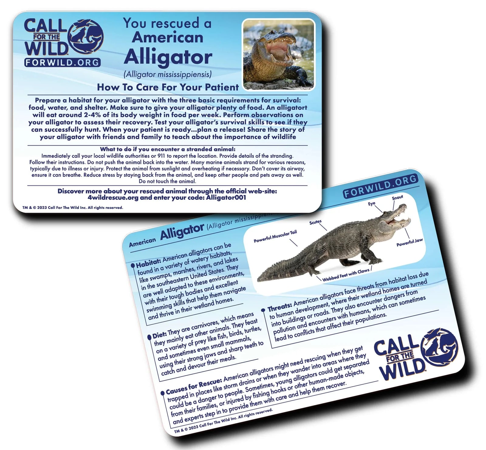 Call For The Wild Plush Rescue Alligator