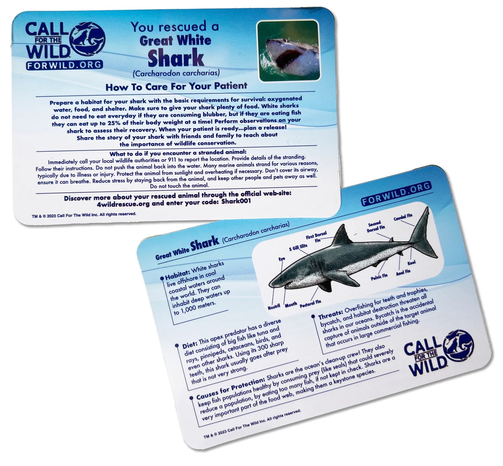 Call For The Wild Plush Rescue Shark