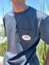 Vineyard Vines M SS Chill Cooler TI Tee BLUE BLAZE