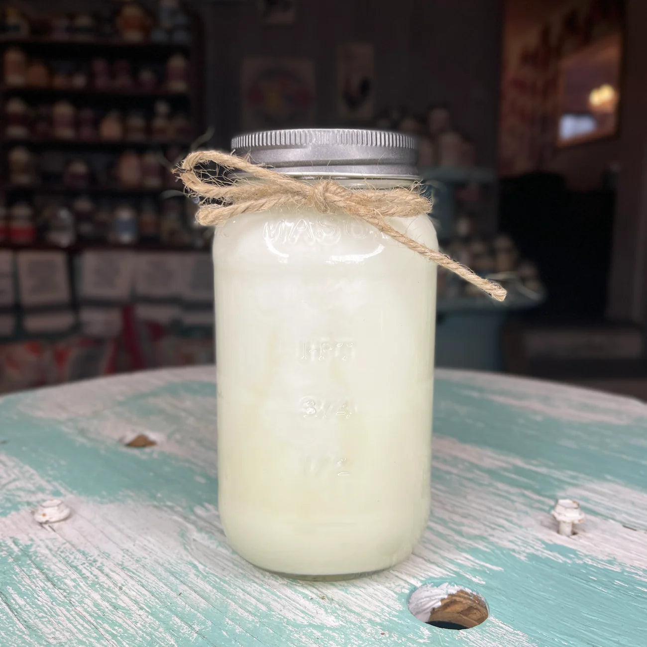 Surf's Up Candle 16 oz Mason Jar COASTAL COVE