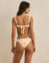 Rhythm W Wildflower Soft Side Holiday Pant WHITE/YELLOW