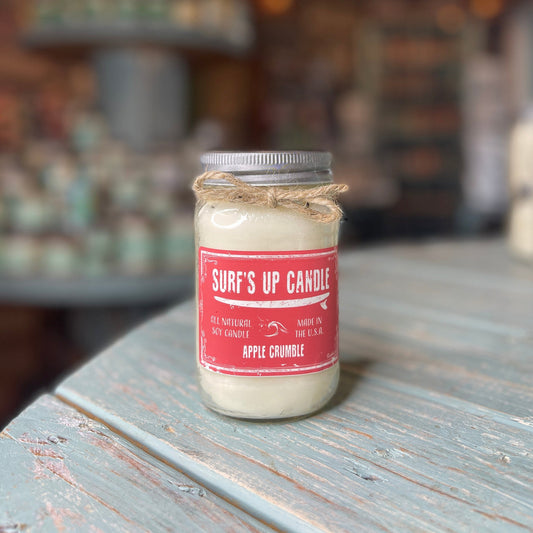 Surf's Up 16 oz Candle APPLE CRUMBLE