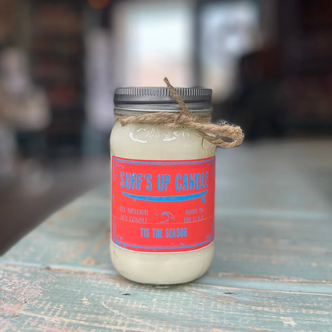 Surf's Up 16 oz Candle TIS THE SEASON