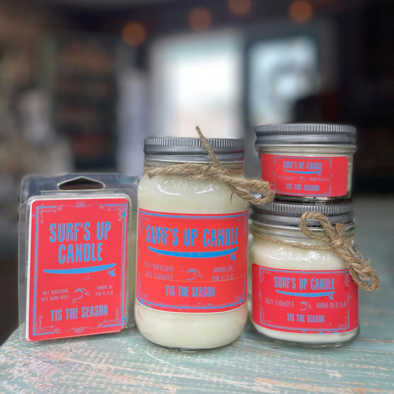 Surf's Up 16 oz Candle TIS THE SEASON
