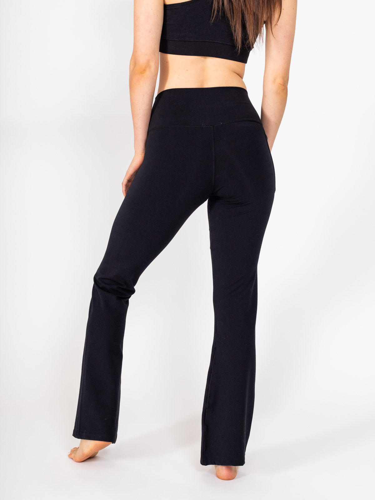 Heather Rib All Day Flare Pant