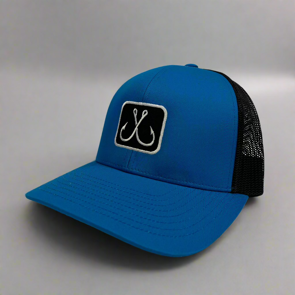 ALL STAR Crossed Hooks Trucker ELECTRIC BLUE