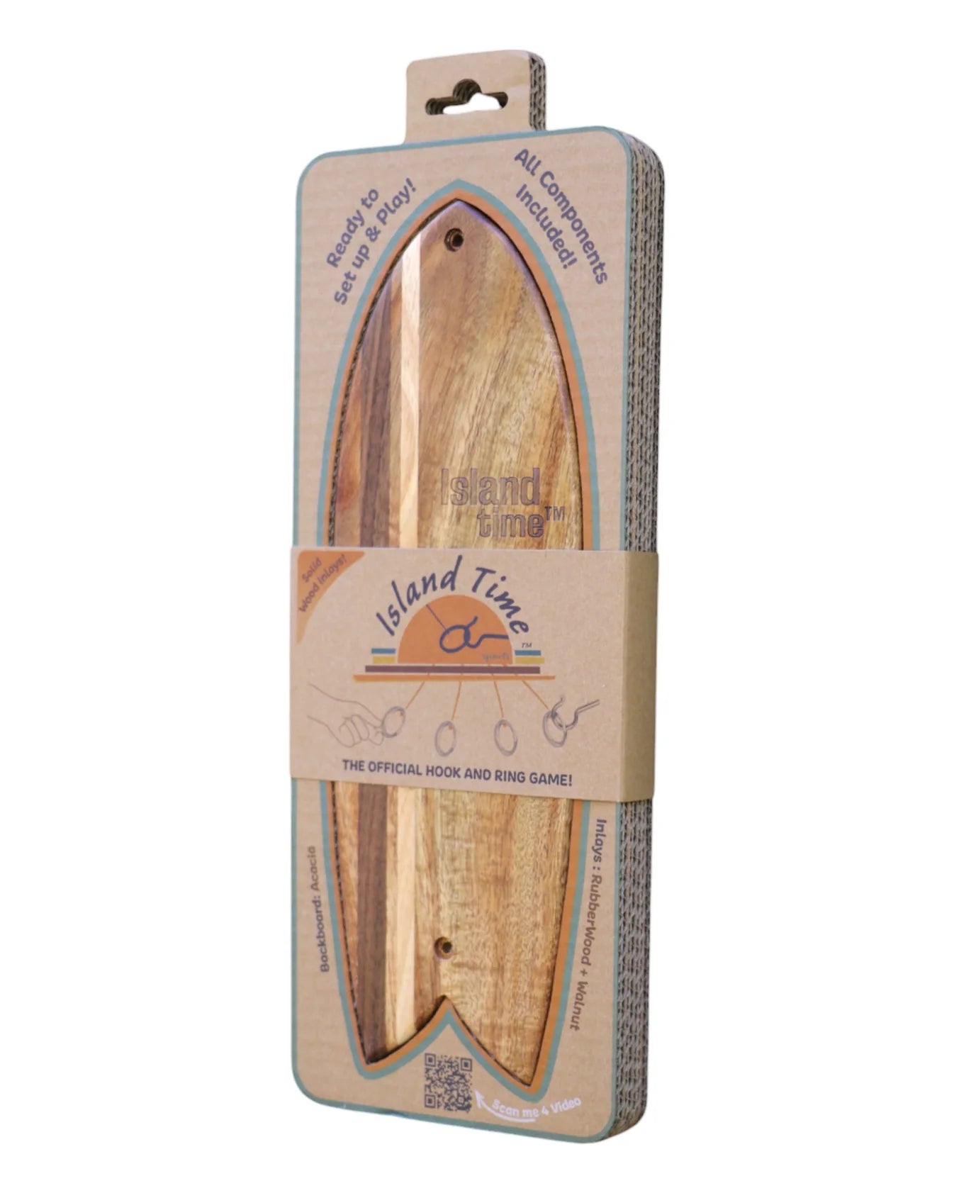 Island Time Hook & Ring Game BEACH BUM V