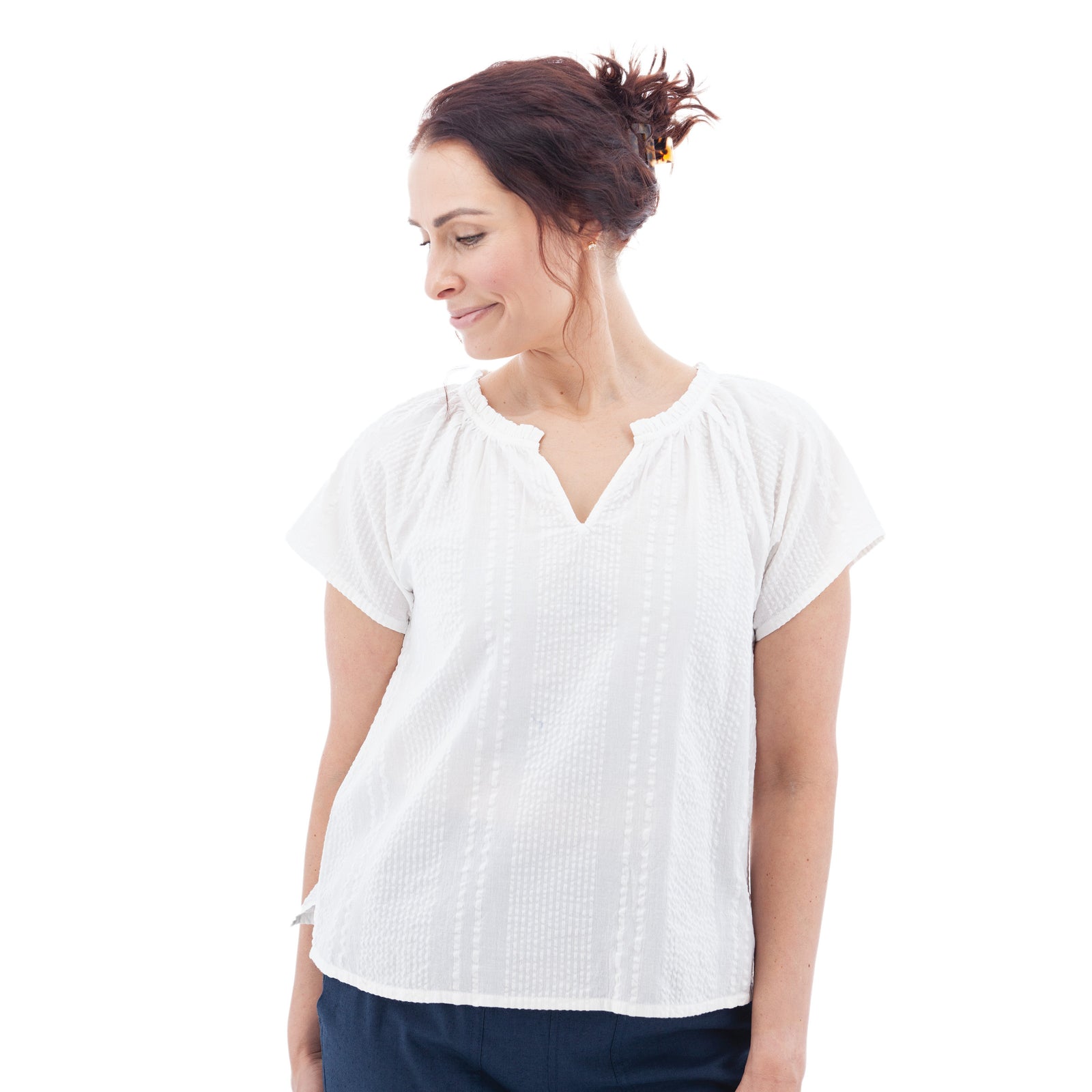 Aventura W Colmar Top WHITE