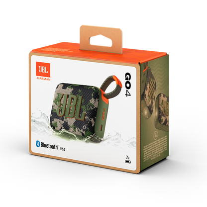 JBL Go 4 Portable Bluetooth Speaker SQUAD