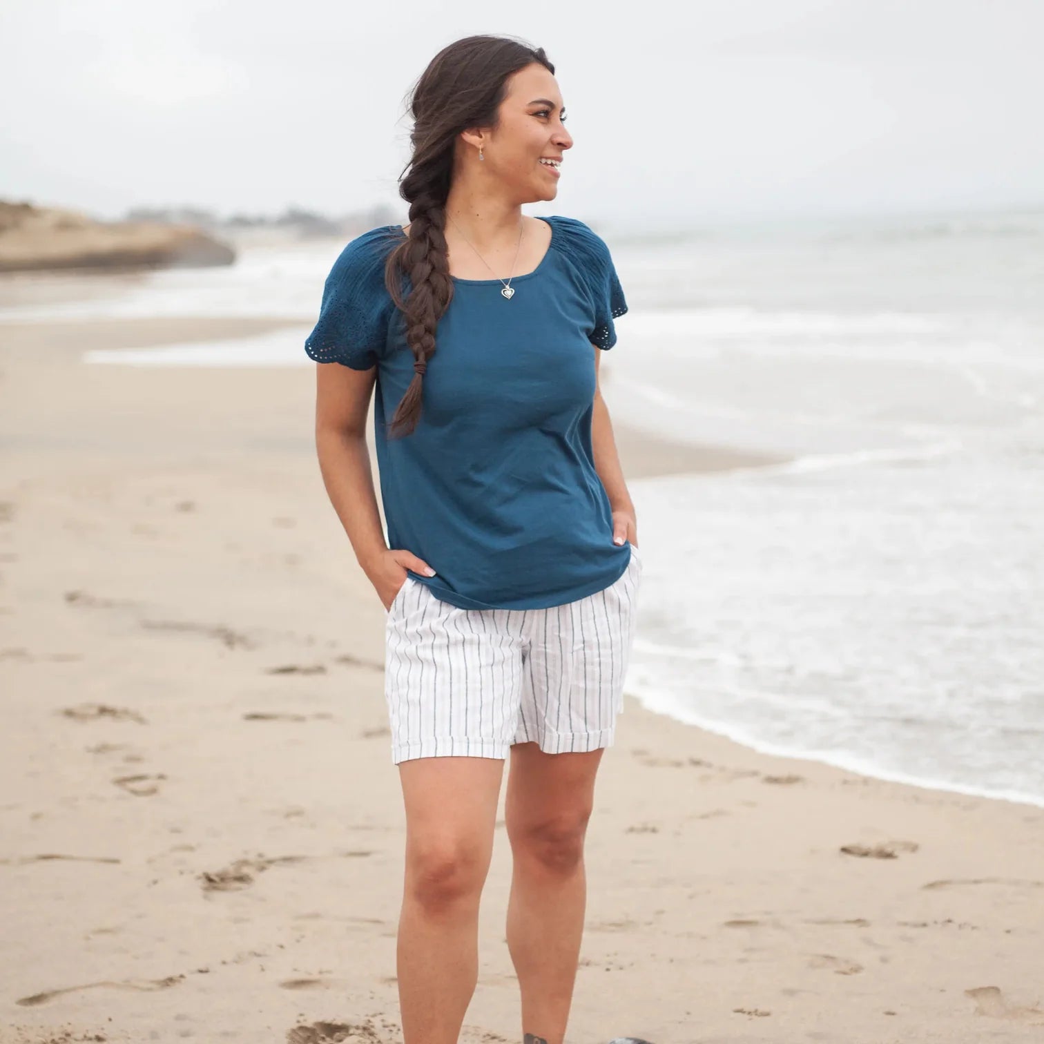 Aventura W Breezy Short WHITE