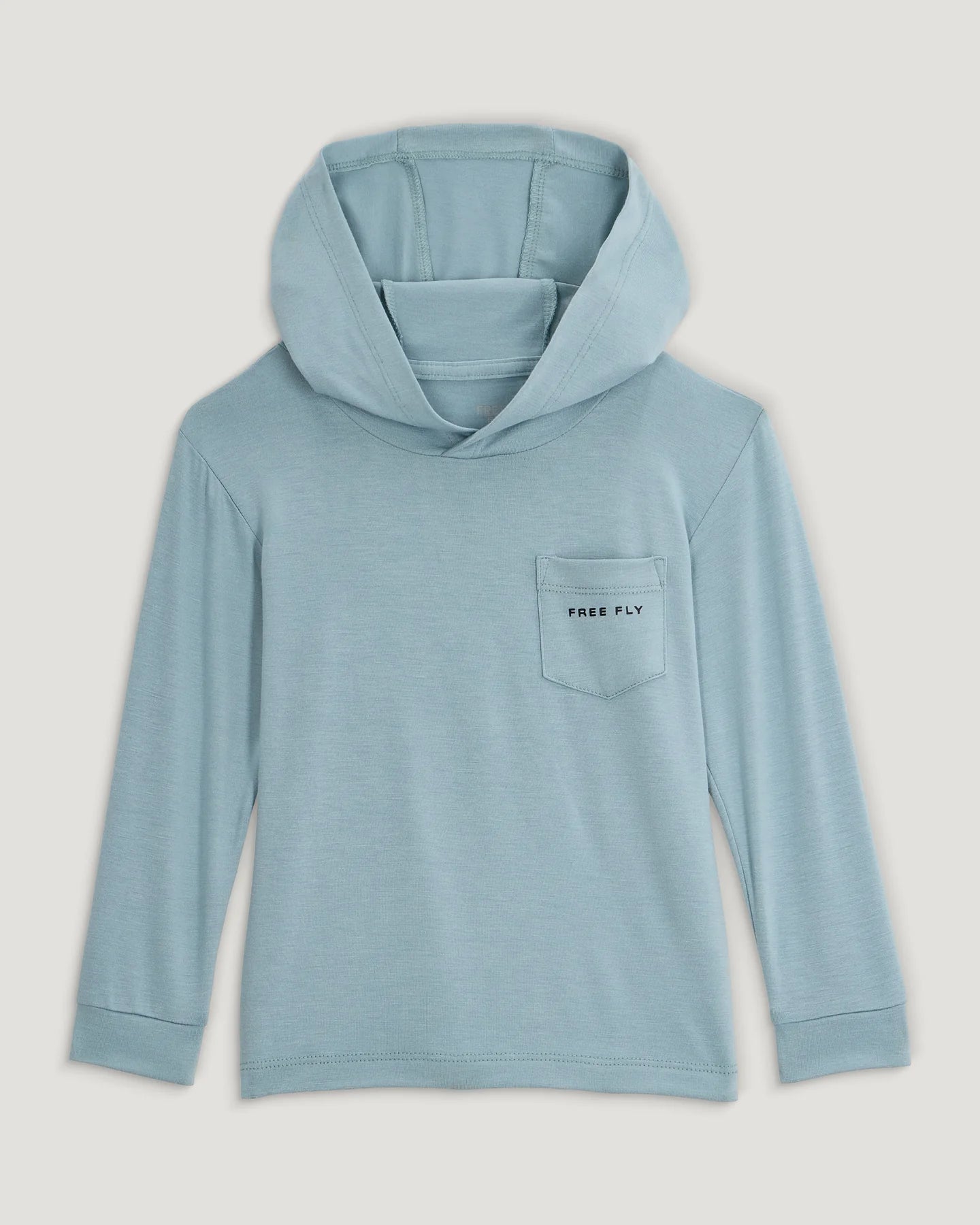 Free Fly Toddler Bamboo Shade Dive Bomb Graphic Hoodie OCEAN MIST