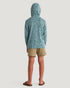 Free Fly Youth Bamboo Shade Hoodie DRIFTER PRINT SEA PINE