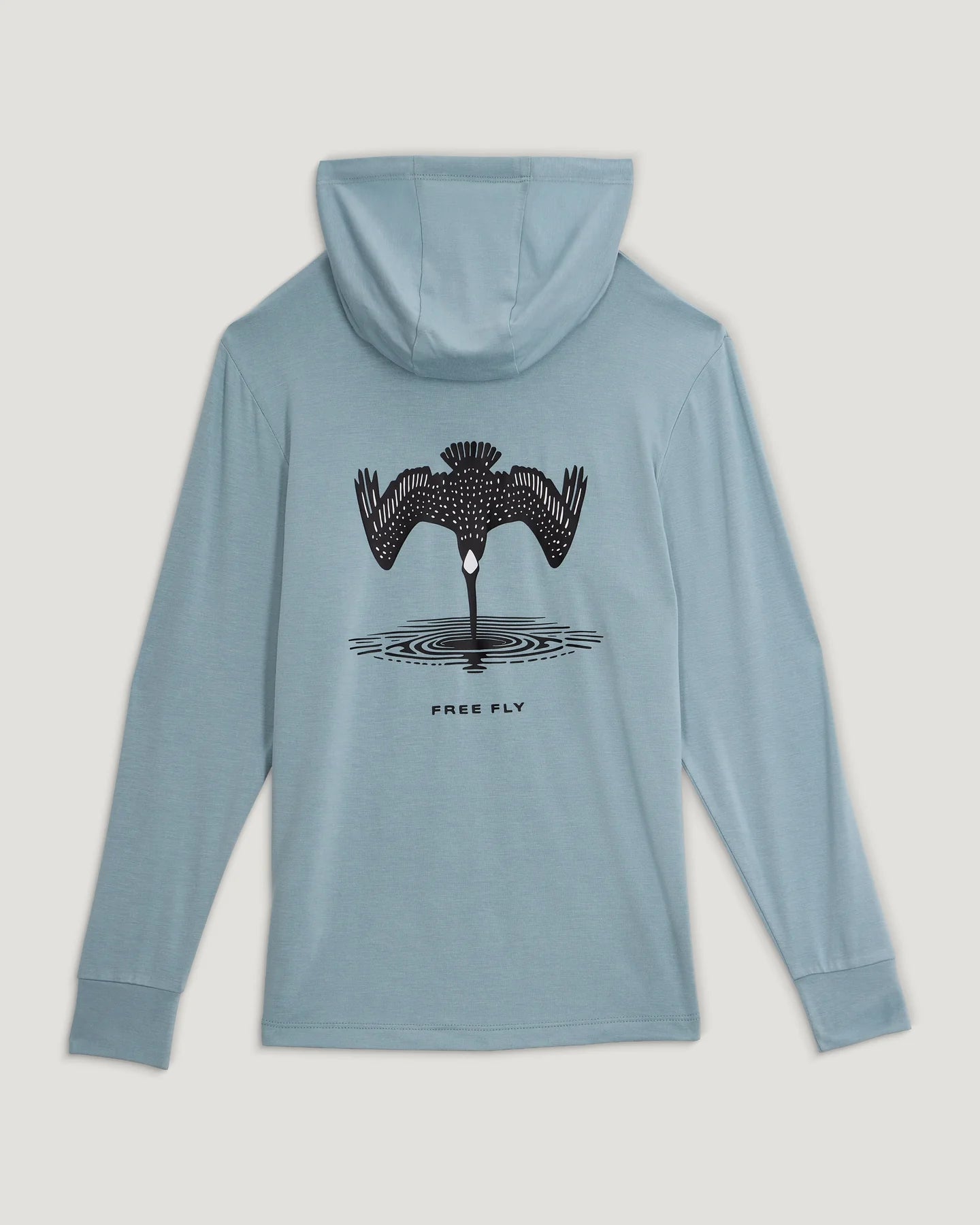 Free Fly Youth Shade Dive Bomb Graphic Hoodie OCEAN MIST