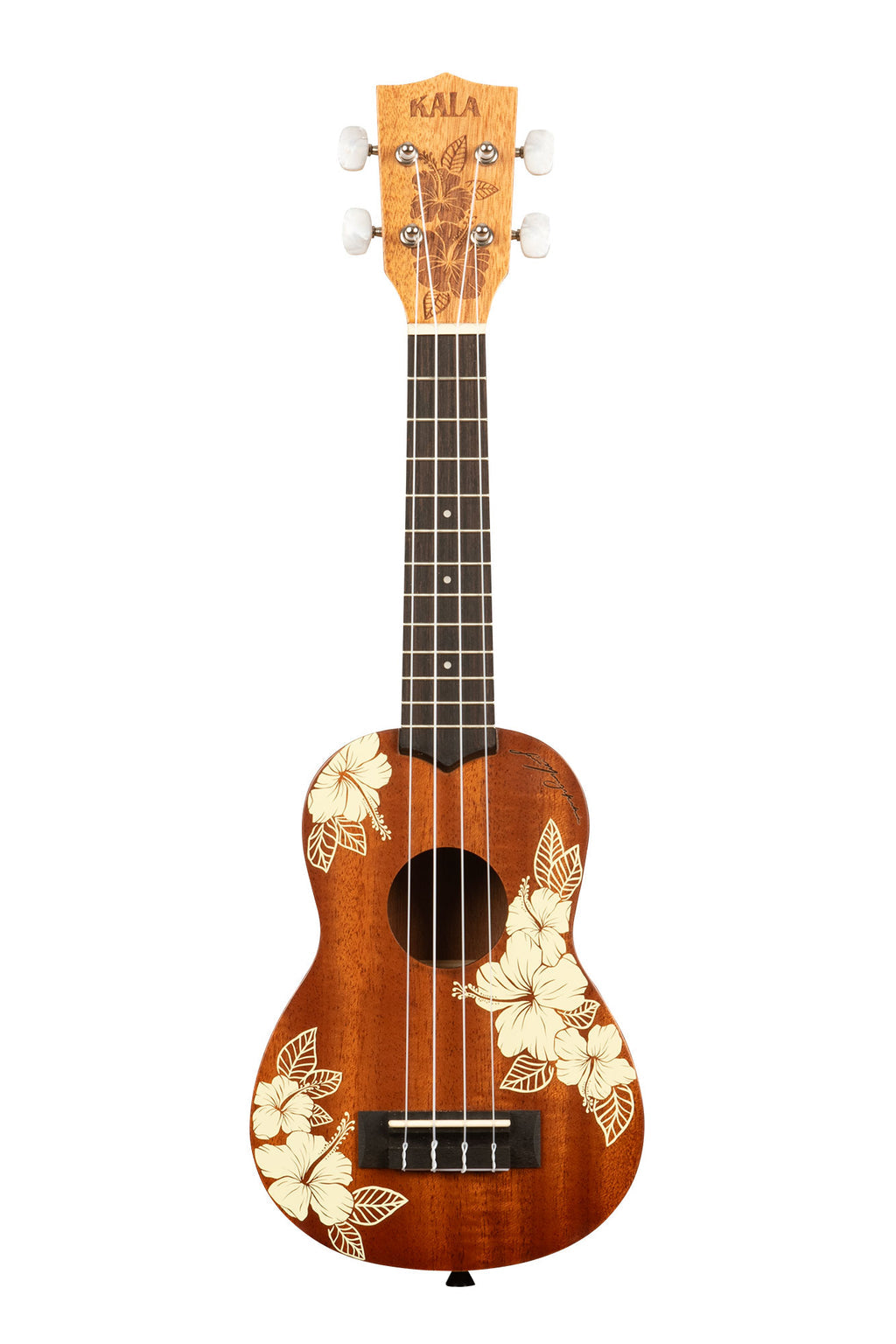 Kala Gardenia Mahogany Soprano Ukulele w/Bag