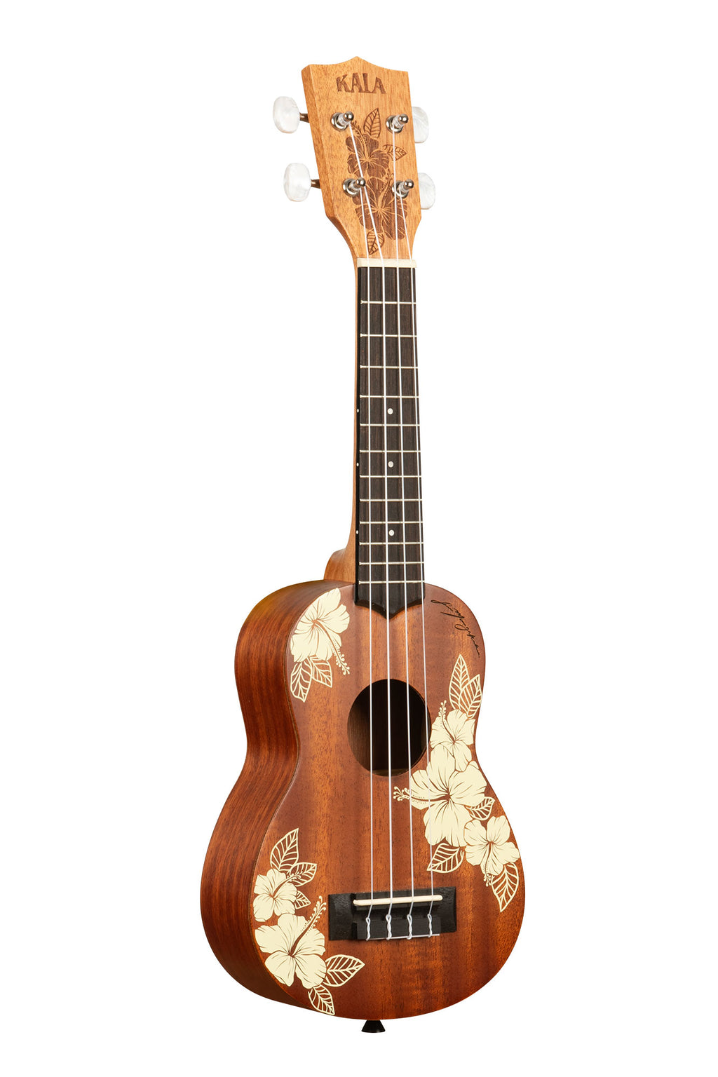 Kala Gardenia Mahogany Soprano Ukulele w/Bag