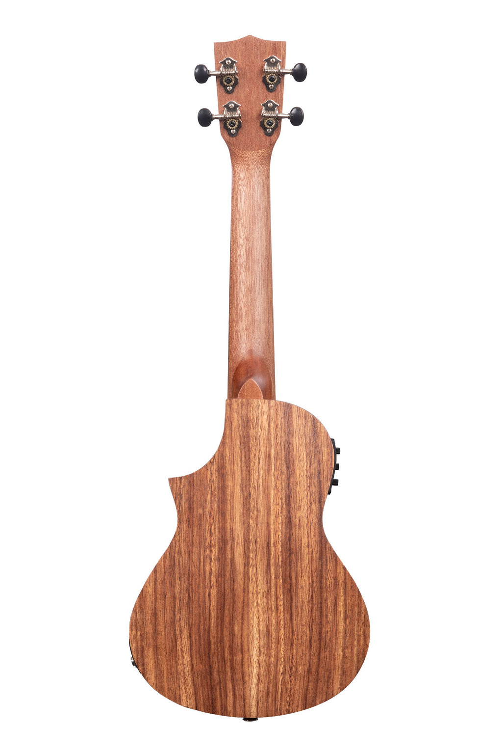 Kala Teak Tri-Top Concert Ukulele w/ Equalizer