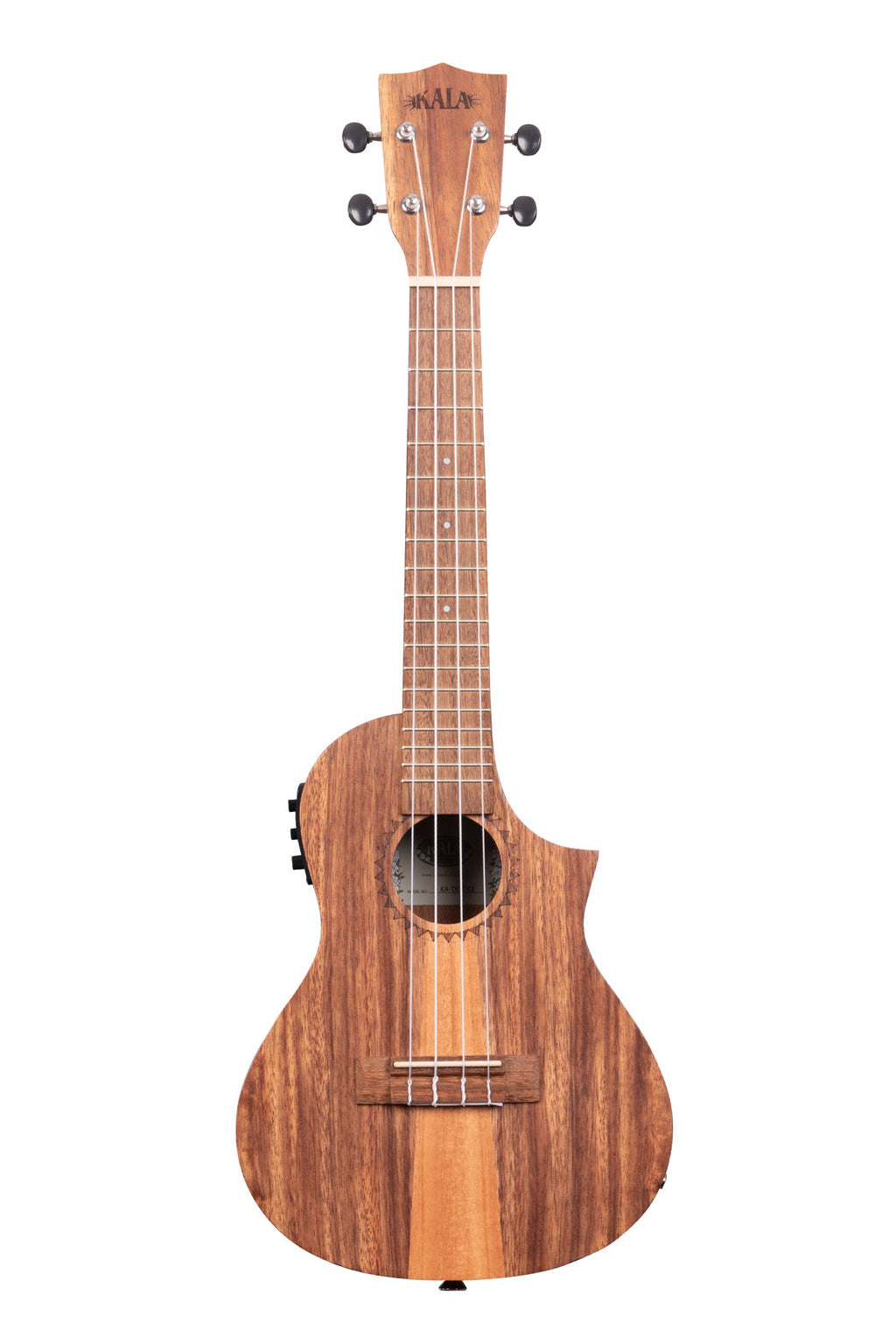 Kala Teak Tri-Top Concert Ukulele w/ Equalizer