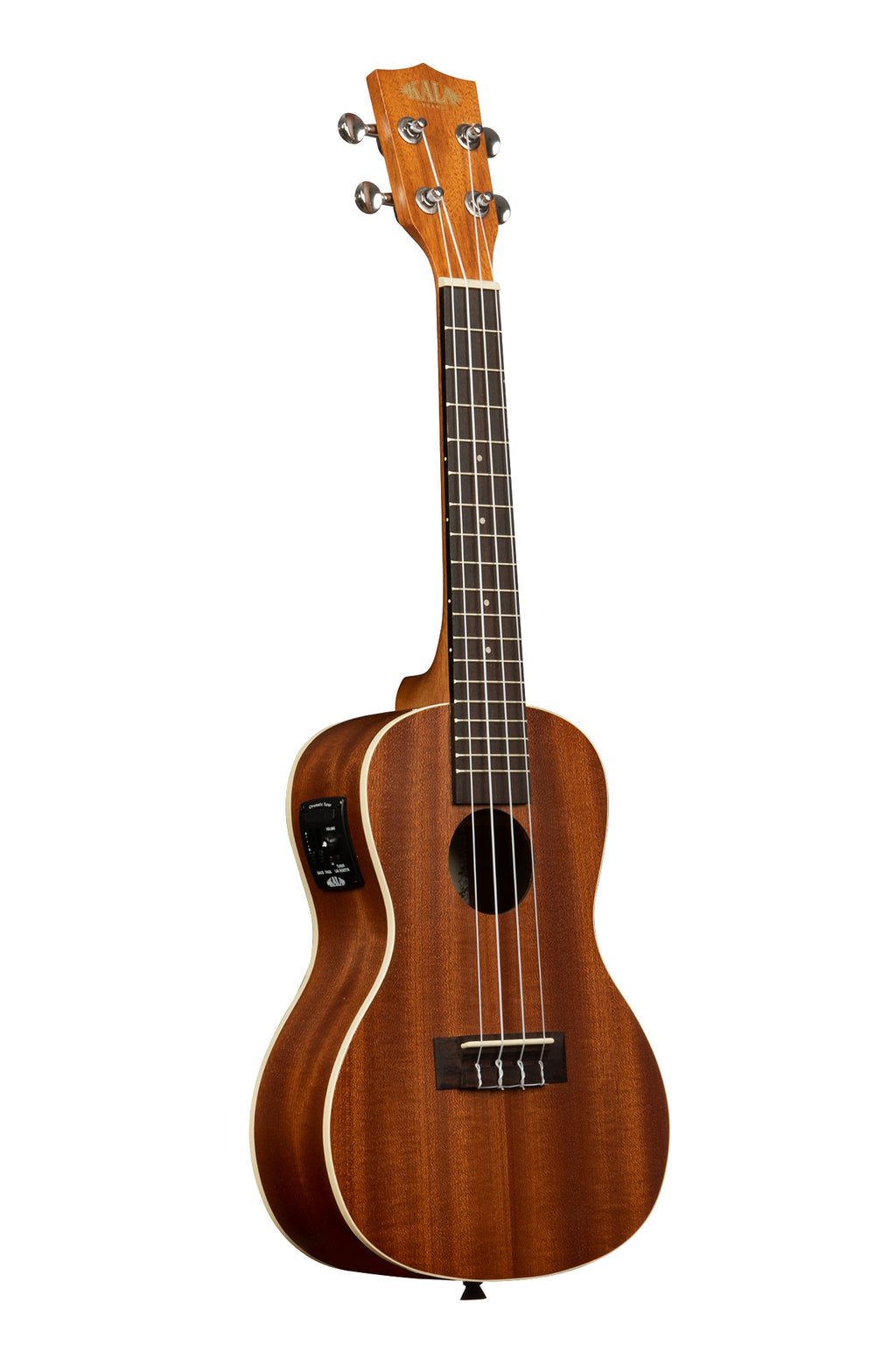 Kala Satin Mahogany Concert Ukulele w/ Equalizer