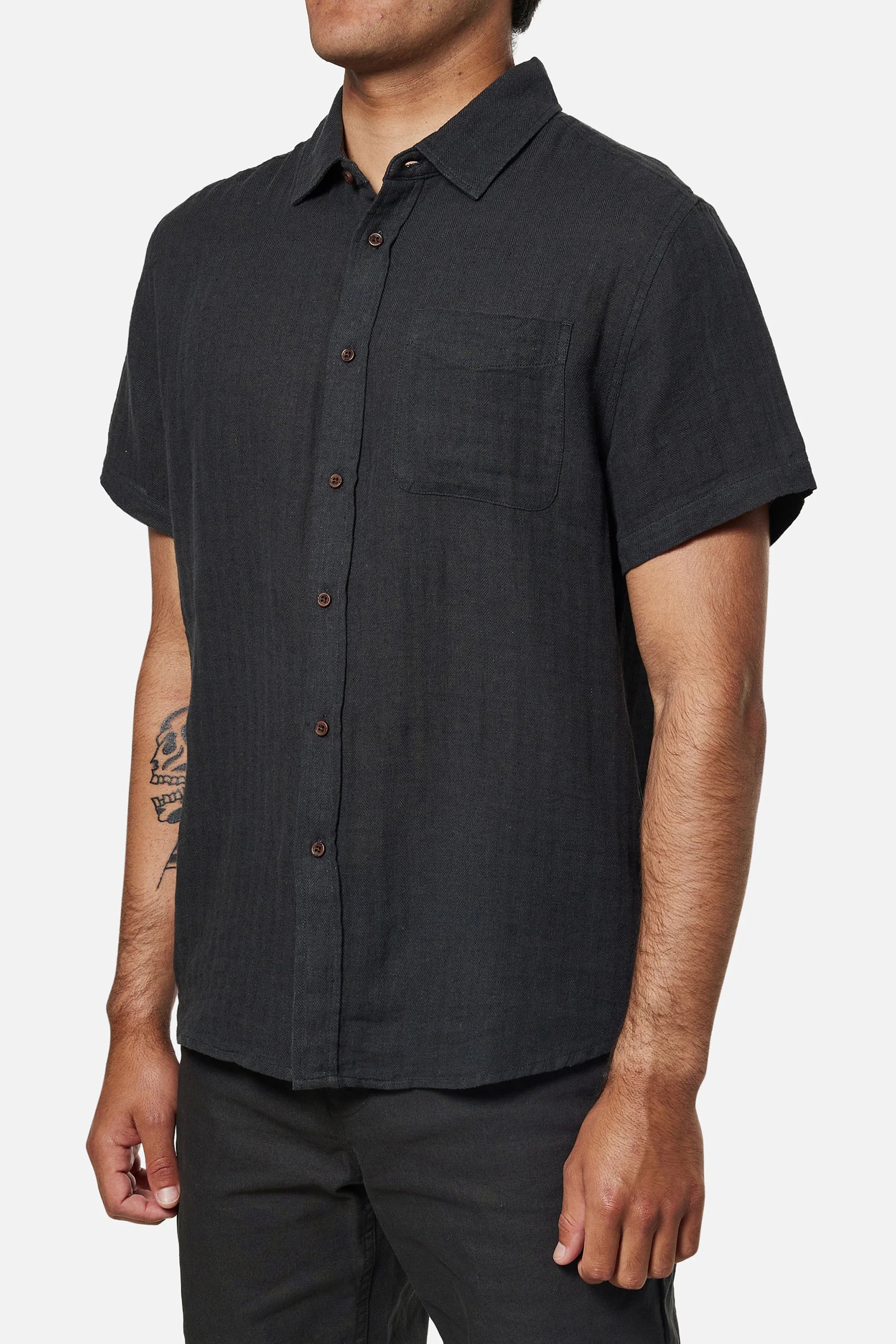Katin M SS Alan Shirt BLACK WASH