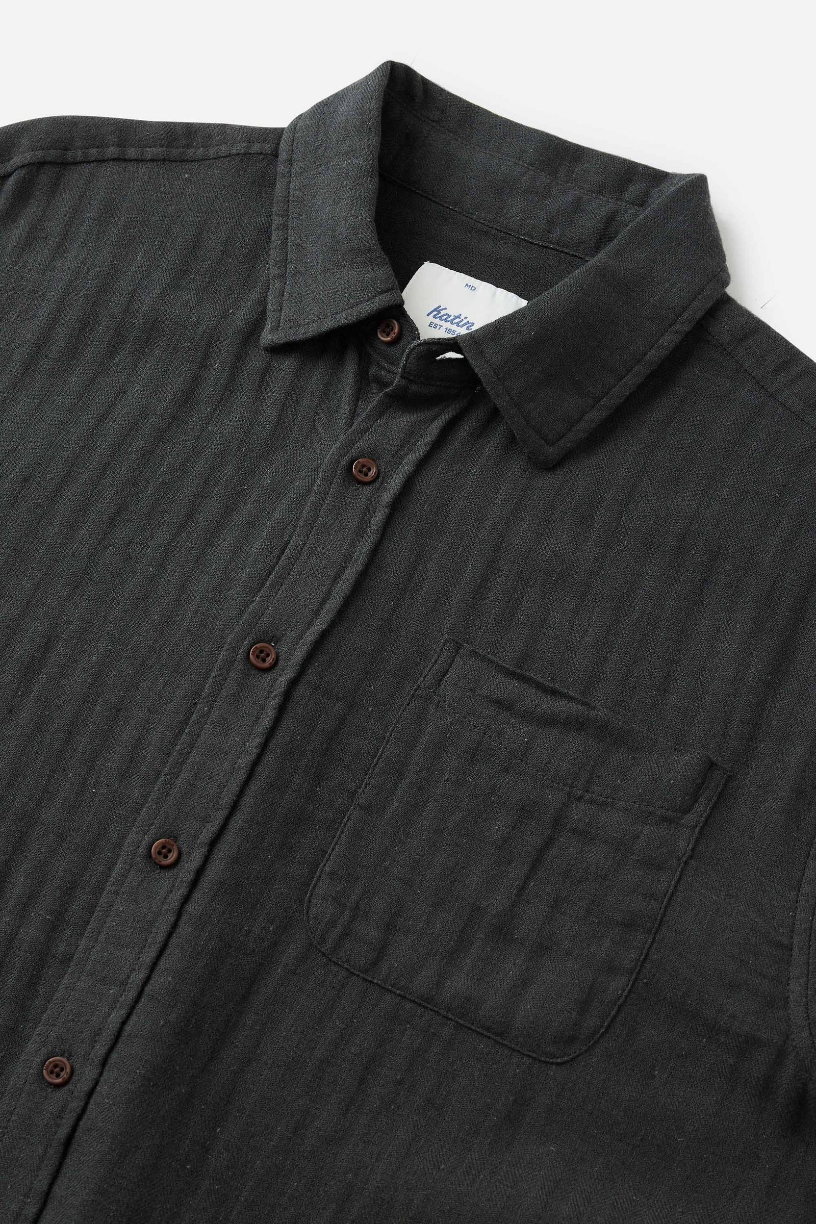 Katin M SS Alan Shirt BLACK WASH