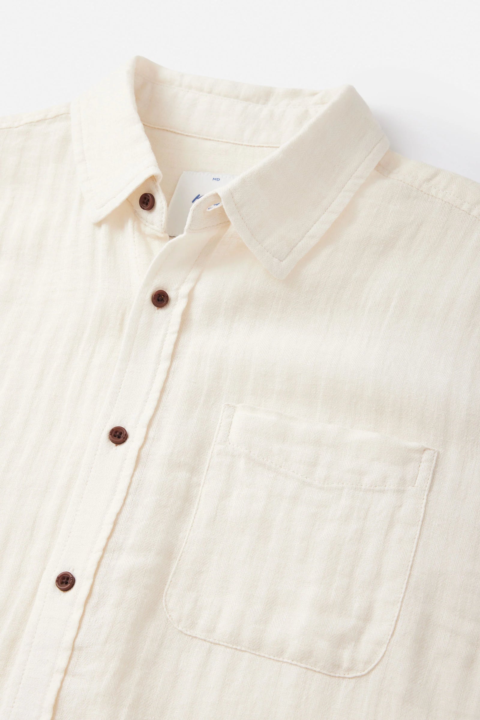 Katin M SS Alan Solid Shirt VINTAGE WHITE