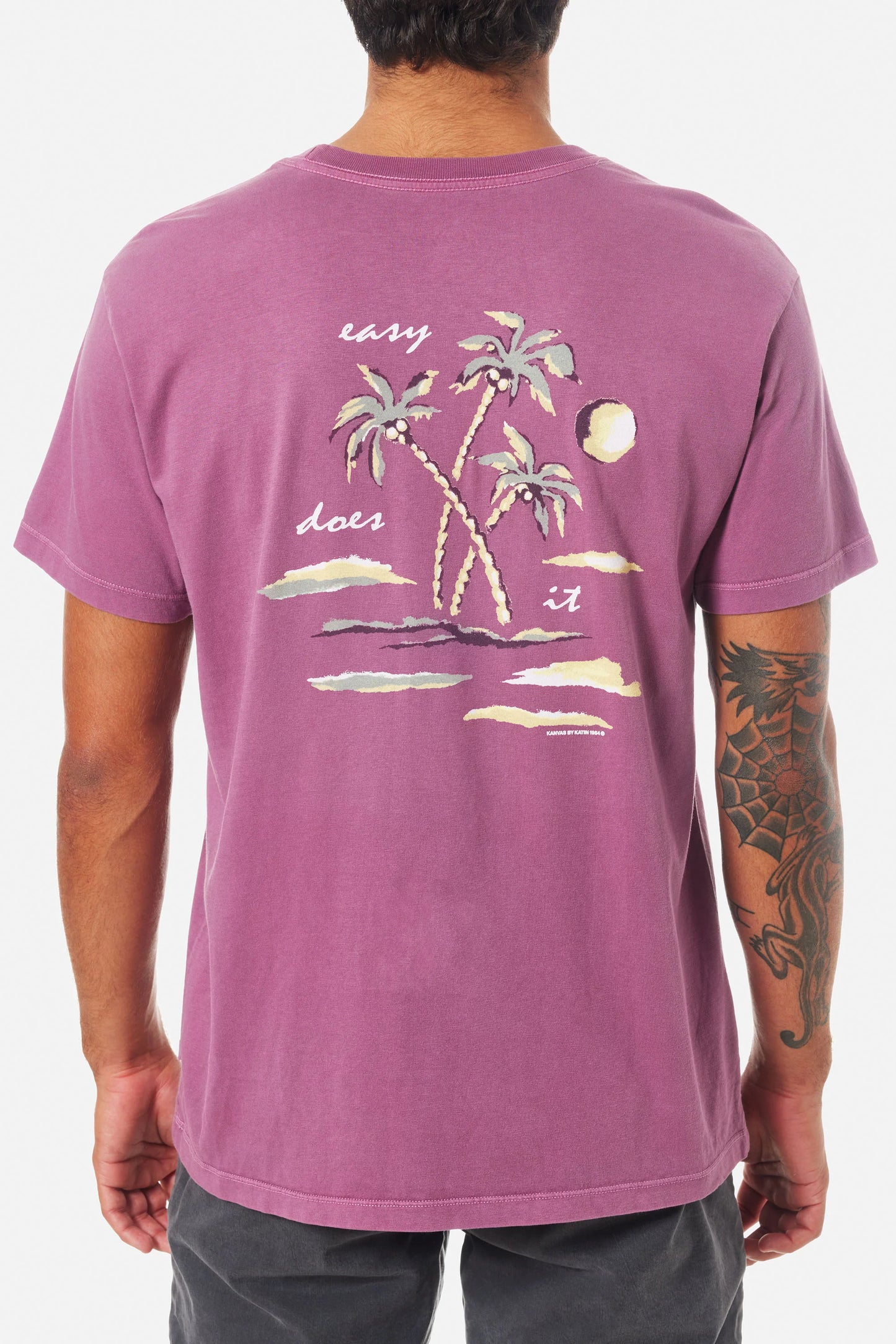 Katin M SS Aruba Tee KELP RED SAND WASH