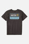 Katin M SS Aquatics Tee BLACK WASH