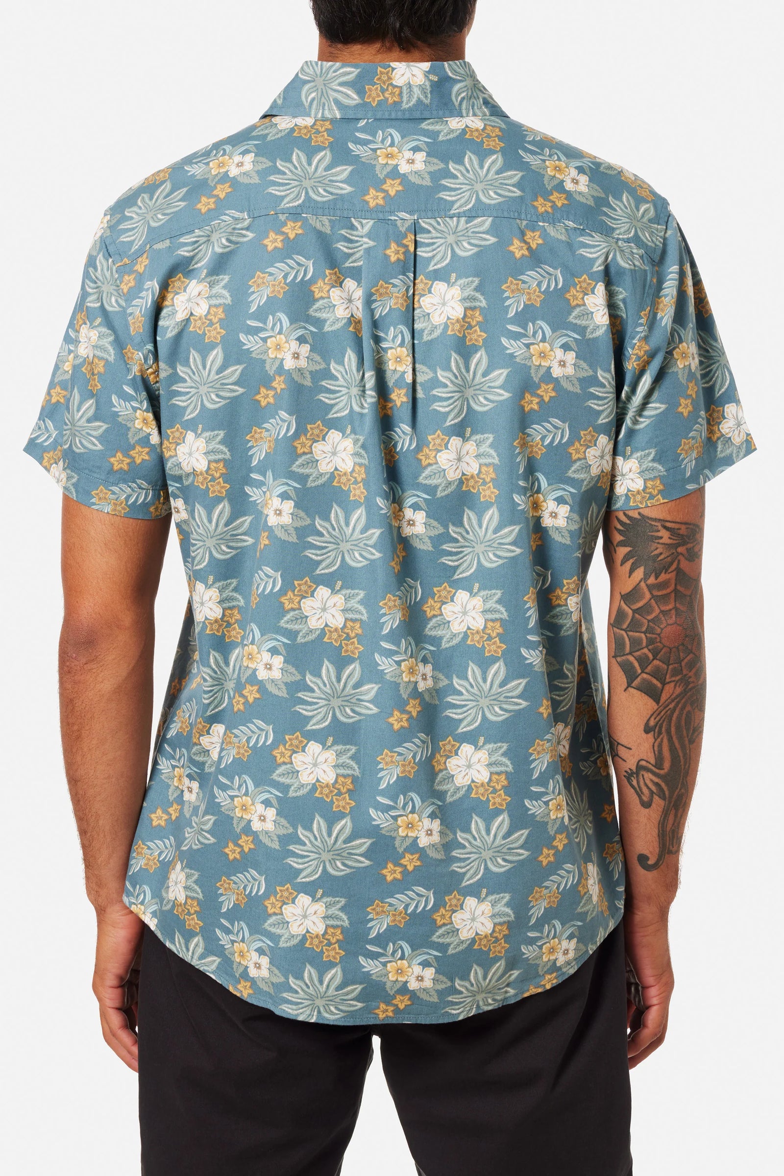 Katin M SS Benji Shirt ATLANTIC GREEN