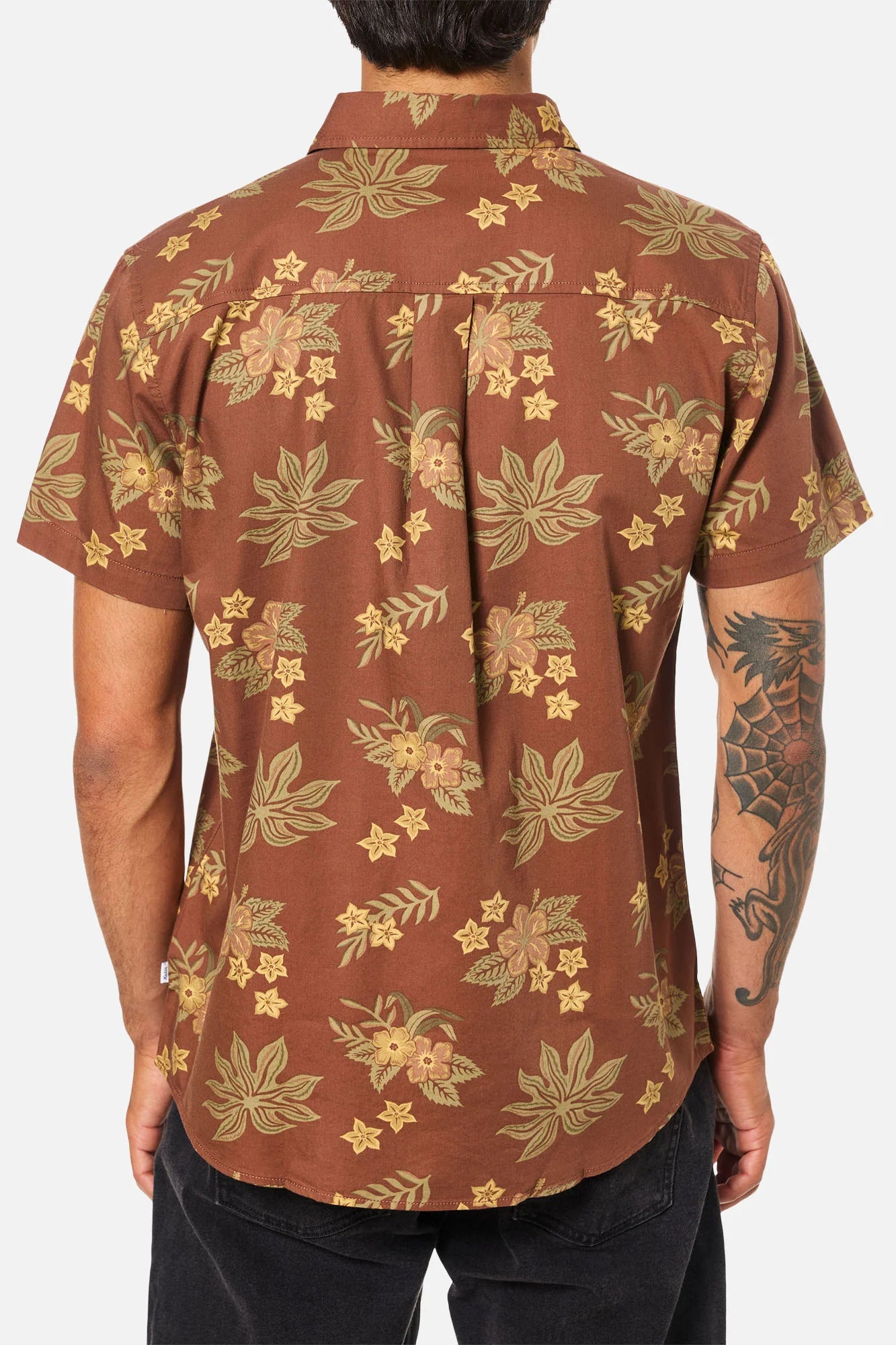 Katin M SS Benji Shirt MAHOGANY