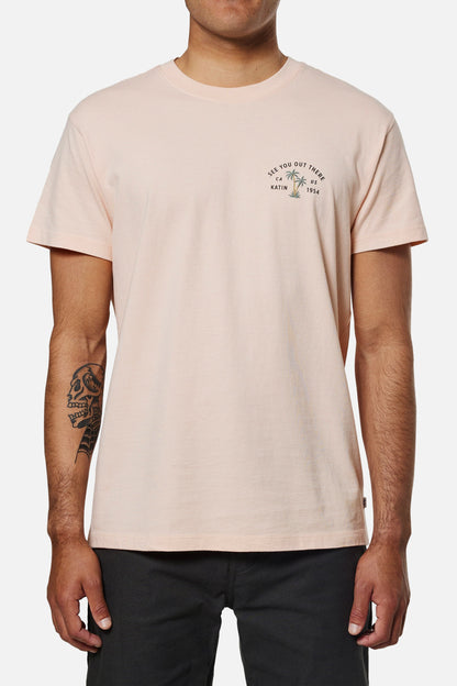 Katin M SS Bermuda Tee PINK SAND WASH