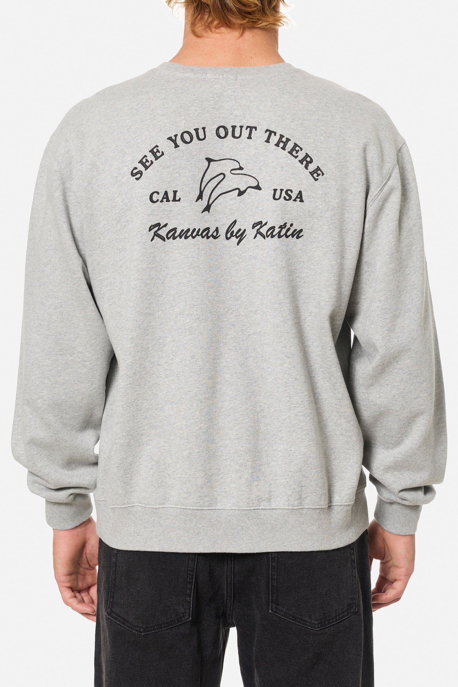 Katin M Breach Crew HEATHERED GRAY