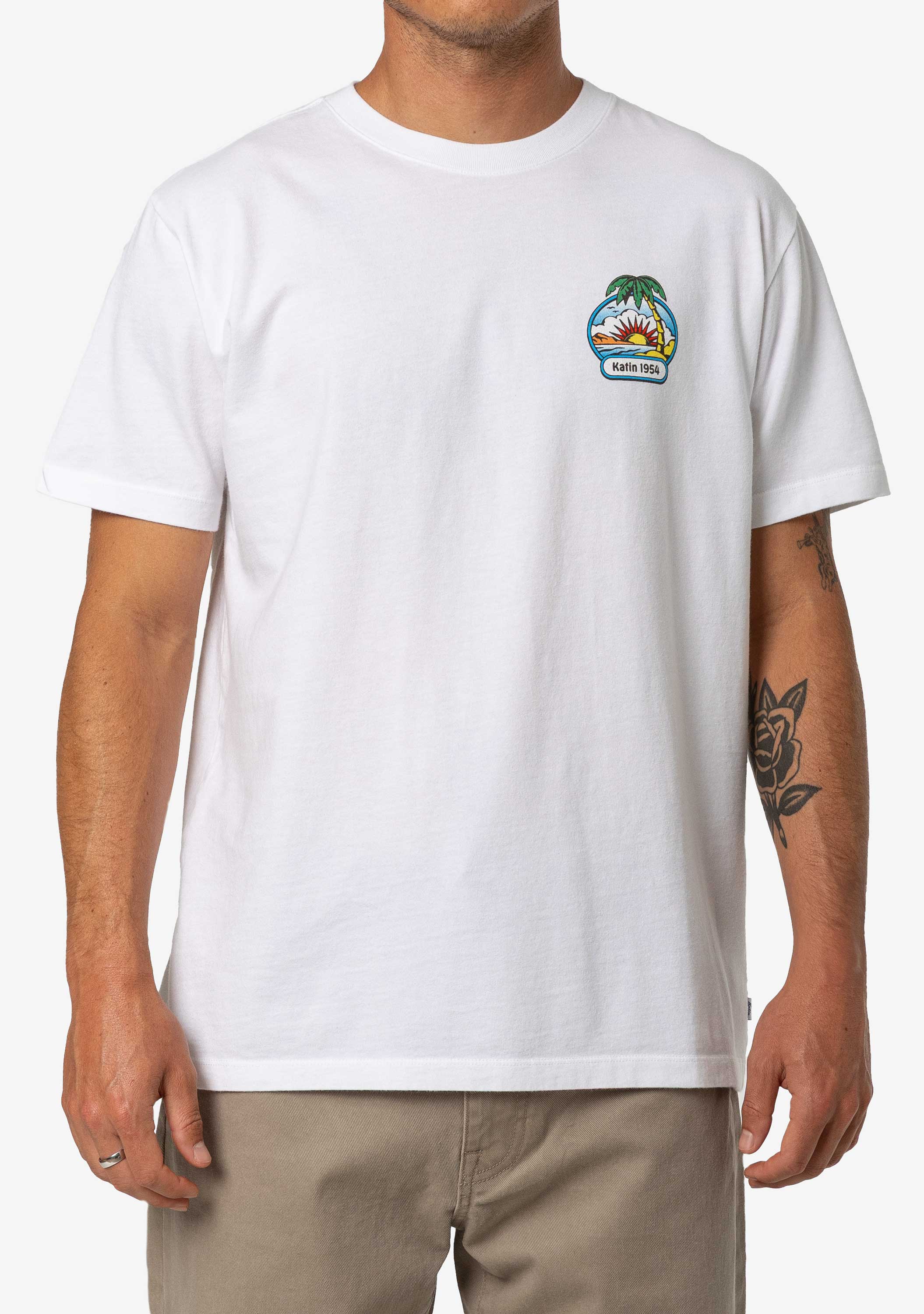 Katin M SS Chillin Tee WHITE