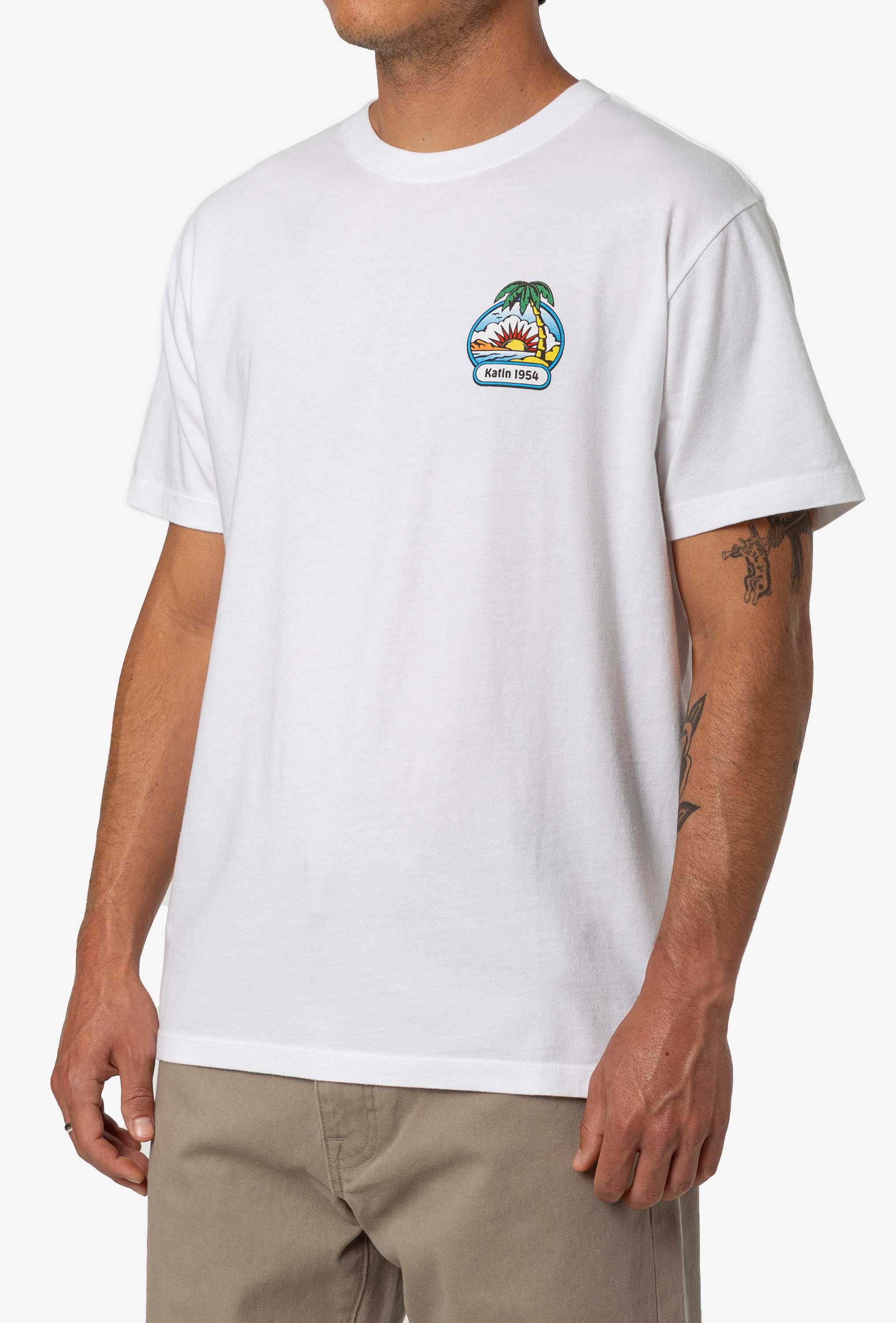 Katin M SS Chillin Tee WHITE