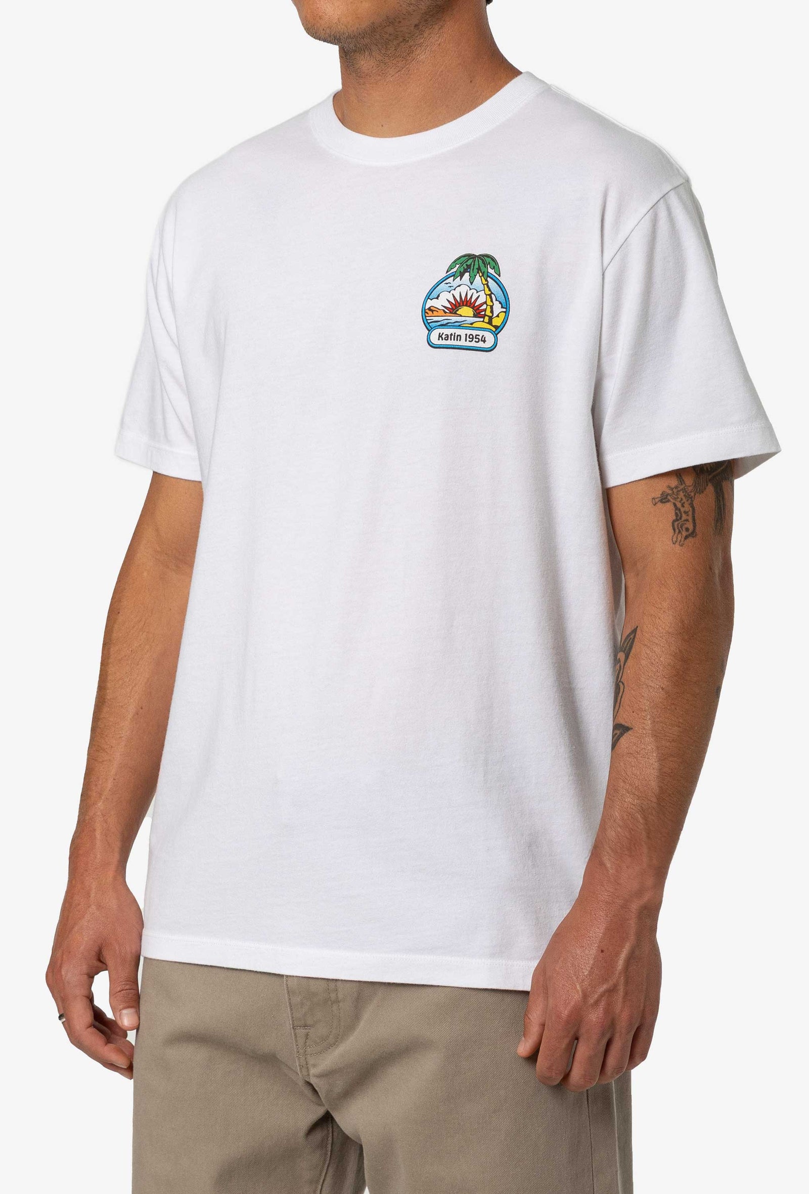 Katin M SS Chillin Tee WHITE