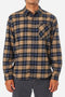 Katin M LS Derek Flannel POLAR NAVY