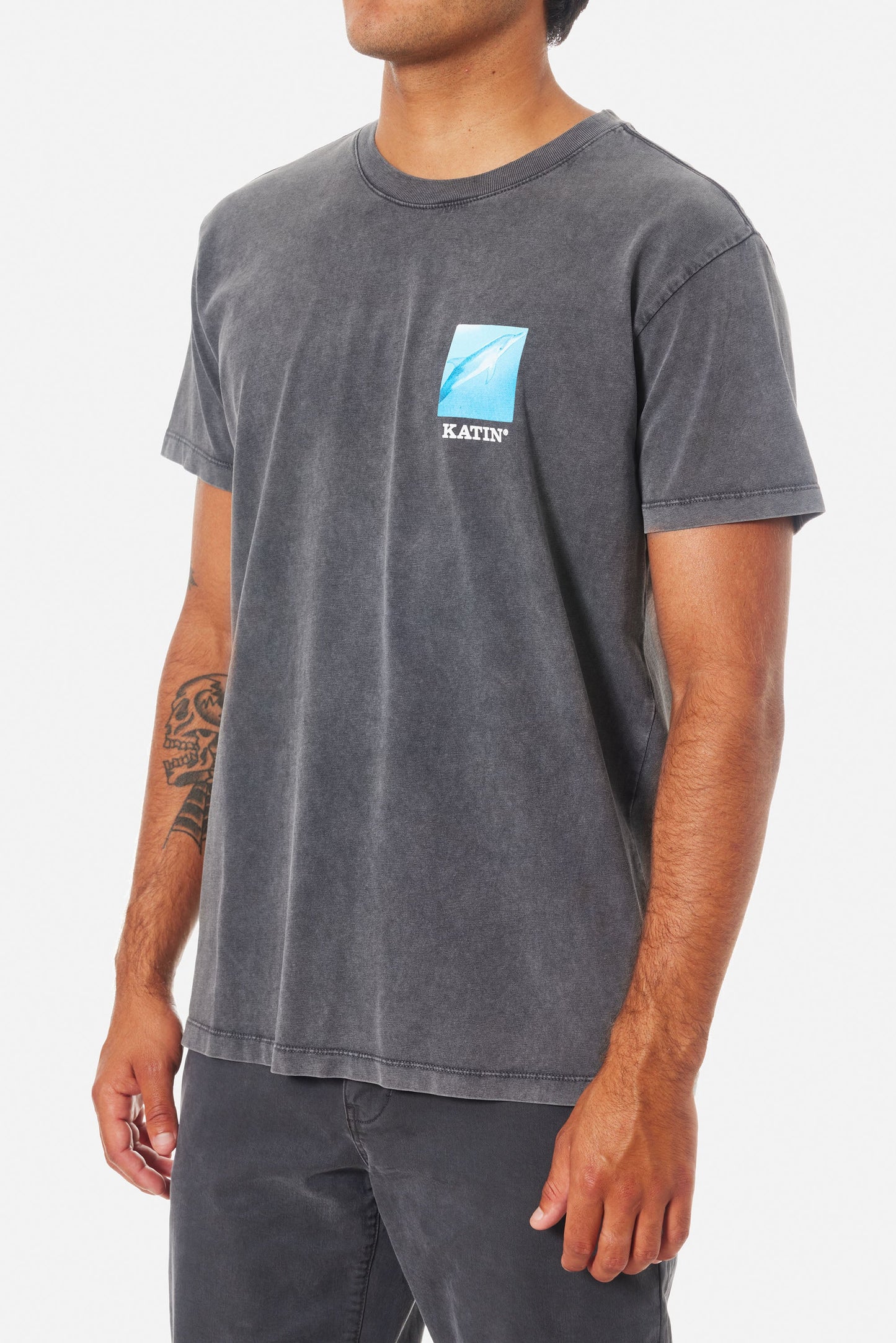 Katin M SS Discovery Tee BLACK SAND WASH