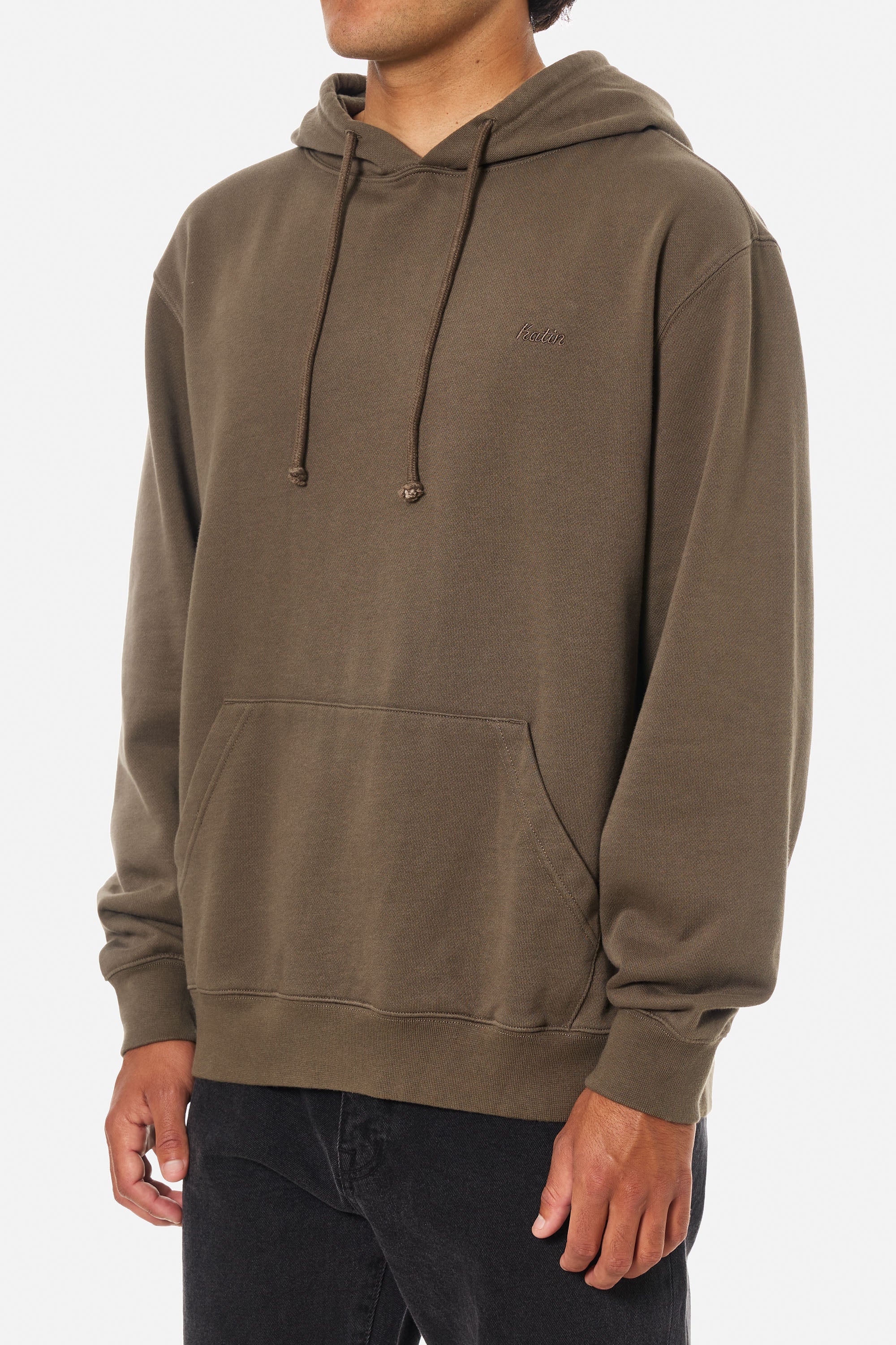 Katin M Embroidered Hoodie SHADOW