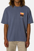 Katin M SS Geographic Box Fit Tee BLUE