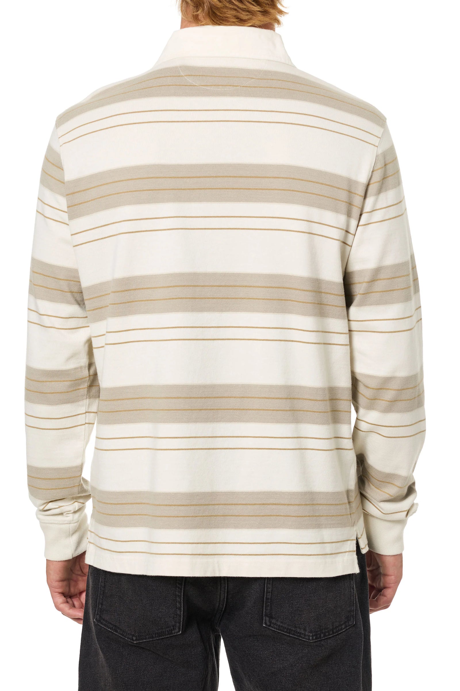 Katin M LS Greg Rugby Polo VINTAGE KHAKI