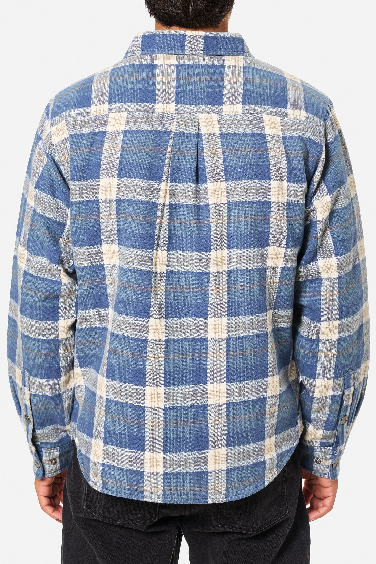 Katin M Harold Plaid Jacket WASHED BLUE