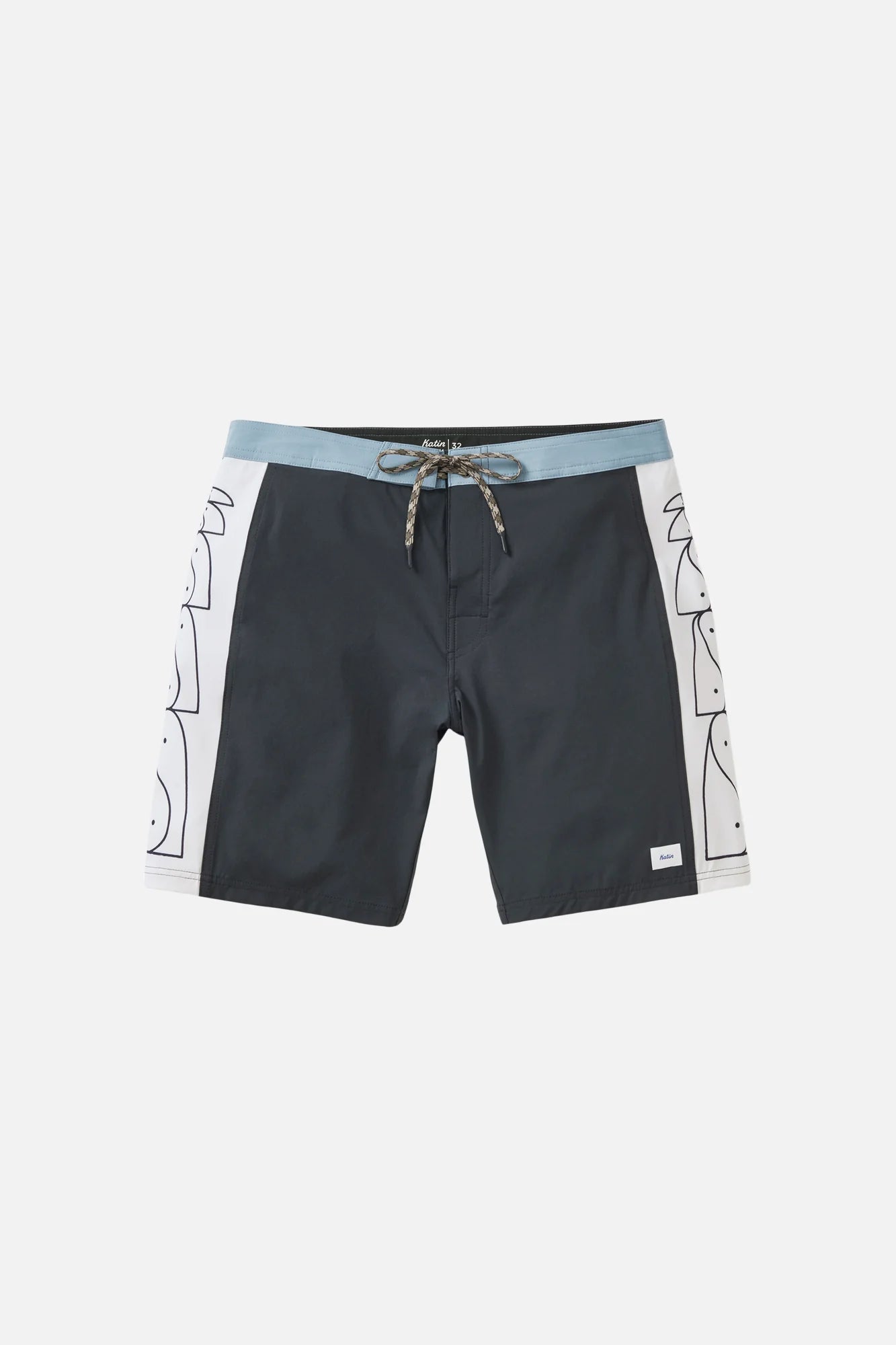 Katin M OTG Cairns Surf Trunk BLACK WASH