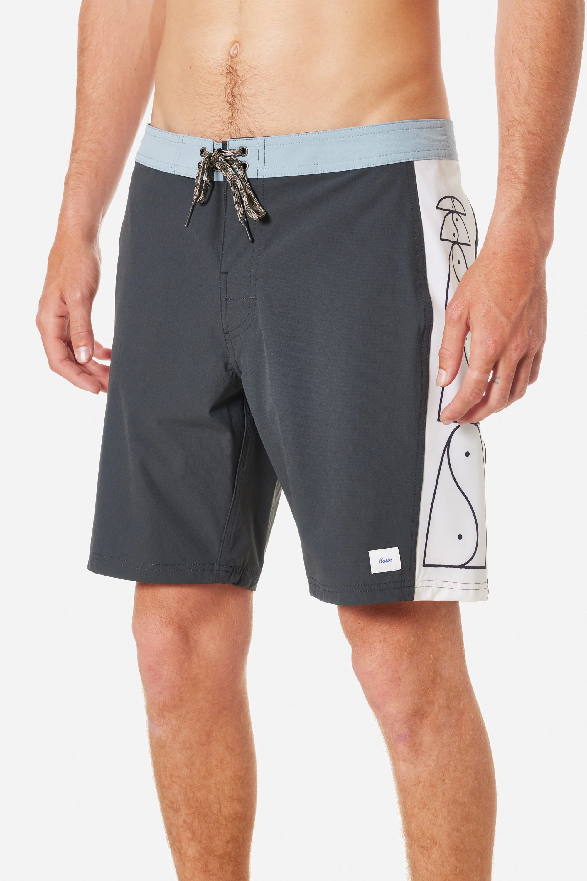 Katin M OTG Cairns Surf Trunk BLACK WASH