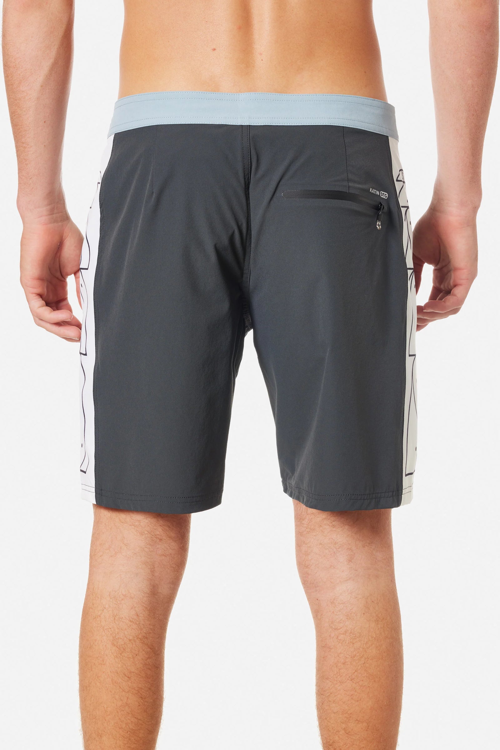 Katin M OTG Cairns Surf Trunk BLACK WASH