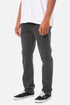 Katin M Pipeline Chino Pant BLACK WASH