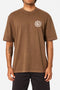 Katin M SS Swirl Relaxed Tee RAIN DRUM PIGMENT DYE